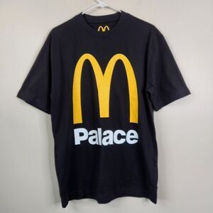 Palace X McDonalds Short Sleeve Big Logo Frontside Graphic Tee Medium